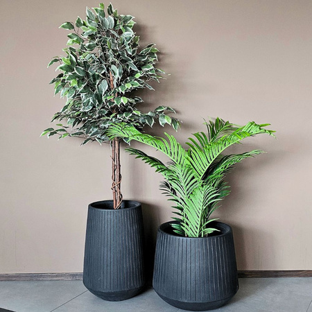 Sztuczna roślina dekoracyjna – Fikus benjamin w doniczce 130 cm