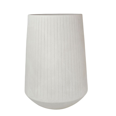 Donica ogrodowa Coro wys. 53x40 cm, kremowa