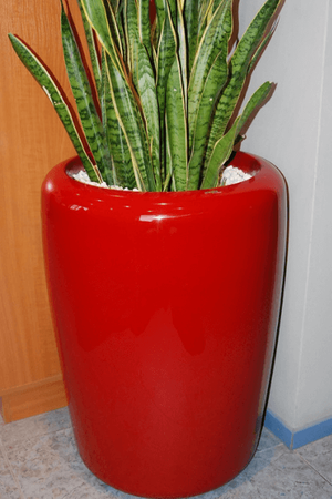 Duża donica okrągła Tracino 60 cm, biała