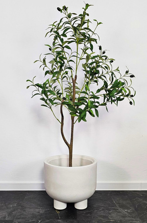 Sztuczna roślina dekoracyjna – Drzewko oliwne w doniczce 120 cm