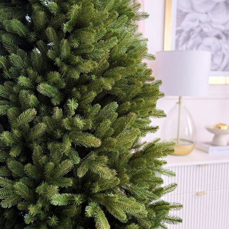 Choinka sztuczna ze stelażem Świerk Norweski 220 cm 100% PE