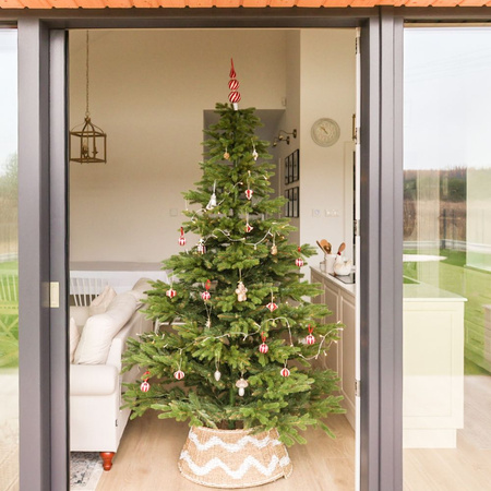 Choinka sztuczna ze stelażem Świerk Aspen 300 cm PE+PVC