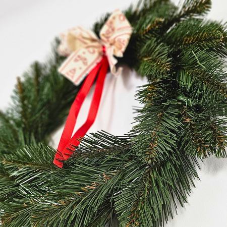 Wieniec świąteczny igły PVC 45 cm