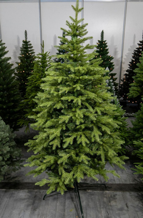 Choinka sztuczna ze stelażem Świerk Aspen 220 cm PE+PVC