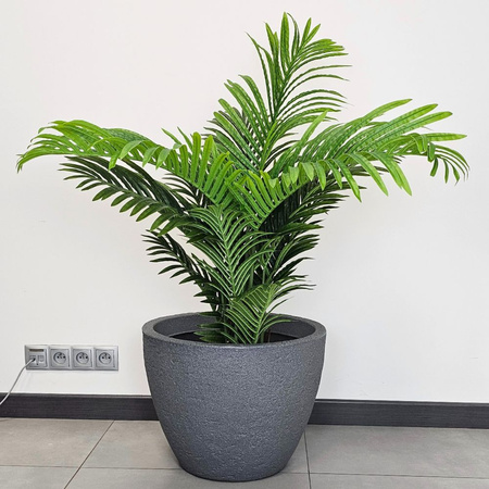 Donica ogrodowa Apollo wys.38x49 cm, szara