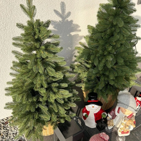 Choinka sztuczna w doniczce Świerk Norweski 110 cm 100% PE