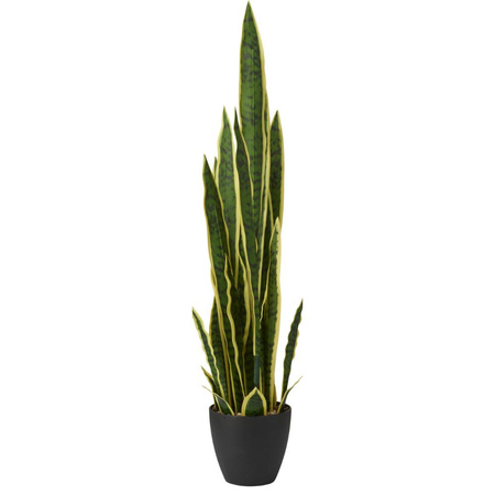 Sansewieria w doniczce wys. 92 cm, jasnozielona sztuczna