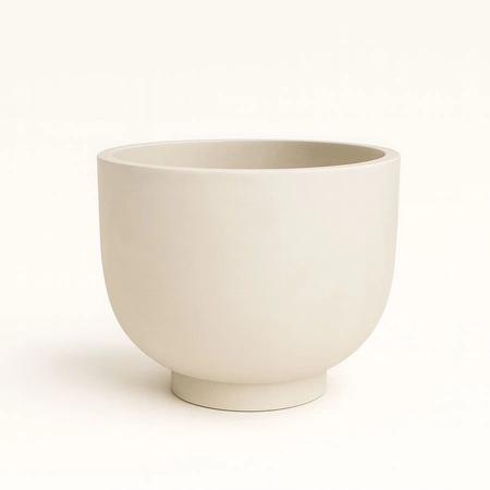 Donica na taras Vivo wys. 26x40 cm, kremowy