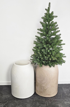 Donica wysoka Etna wys. 60x48 cm, kremowa