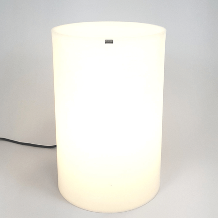 Podświetlany stolik kolumna LED okrągły stojak Tubus 50 cm