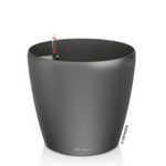 Duża donica okrągła Lechuza Classico wys. 55x60 cm, antracyt