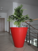 Donica duża okrągła Mercury 60 cm, żółta
