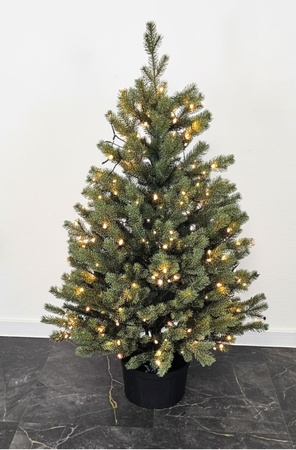 Choinka sztuczna w doniczce Świerk Royal 110 cm 100% PE bardzo gęsta