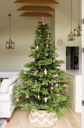 Choinka sztuczna ze stelażem Świerk Aspen 300 cm PE+PVC