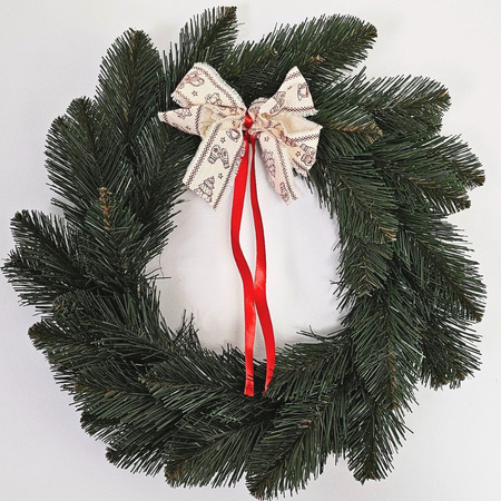 Wieniec świąteczny igły PVC 45 cm