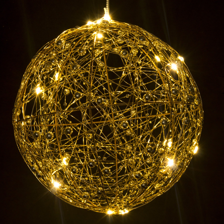 Ozdoba świąteczna Kula LED 20 cm