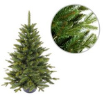 Choinka sztuczna w doniczce Świerk Alpejski 80 cm PVC+PE