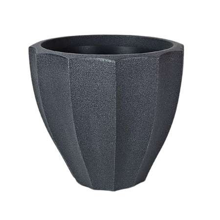 Donica ogrodowa Avia wys. 36x40 cm, antracyt