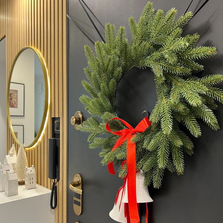 Wieniec świąteczny igły 100% PE 50 cm