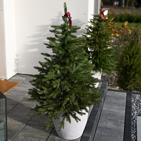 Choinka sztuczna w doniczce Świerk Aspen 110 cm 100% PE