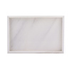 Patera marmurowa biała Marble 30x20 cm