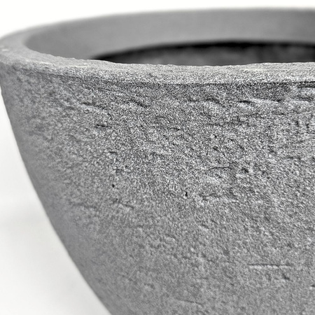 Donica ogrodowa Apollo wys.38x49 cm, szara