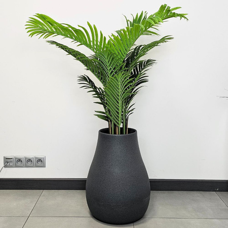 Donica ogrodowa Evolia Slim wys. 50x40 cm, antracyt