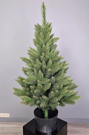 Choinka sztuczna w doniczce Świerk Alaska 140 cm PVC