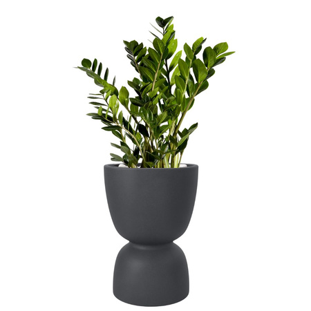 Donica wysoka Klepsydra wys. 60x40 cm, antracyt