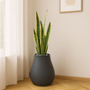 Donice ogrodowe Evolia Slim wys. 50x40 cm i Evolia wys. 36x60x50 cm, antracyt, zestaw