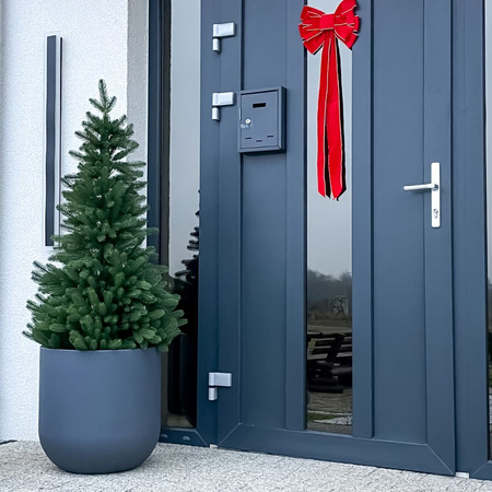 Donica ogrodowa Fero wys. 48x48 cm, antracyt