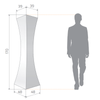 Podświetlana wysoka kolumna Pillar 170 cm