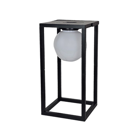 Lampa solarna Lumi wys. 40x20 cm, czarna 