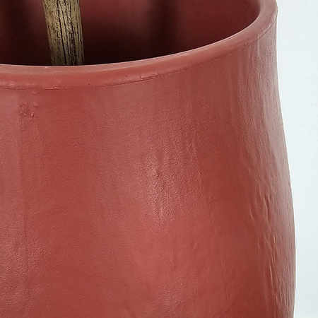 Donice wysokie Etna wys. 60 i 70 cm, ceglaste, zestaw