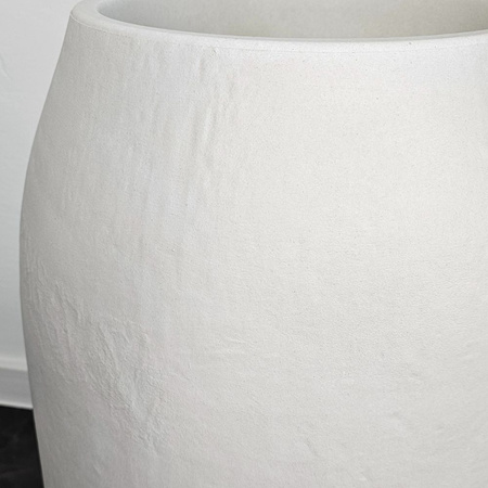 Donica wysoka Etna wys. 70x38 cm, kremowa