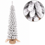 Choinka sztuczna Slim ośnieżona w doniczce 180 cm