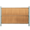 Pojedyncza listwa do ogrodzeń panelowych do wys.123 cm, beżowa