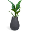 Donice ogrodowe Evolia Slim wys. 50x40 cm i Evolia wys. 36x60x50 cm, antracyt, zestaw