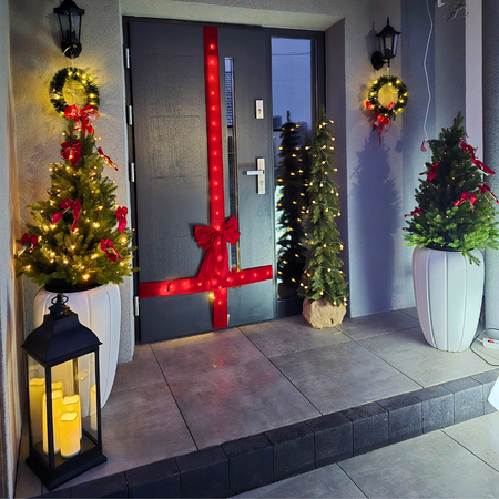 Choinka sztuczna w doniczce Świerk Aspen 140 cm 100% PE