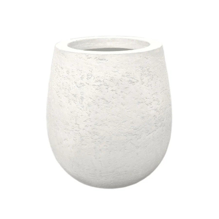 Nowoczesna donica London wys. 45x45 cm, czarny połysk