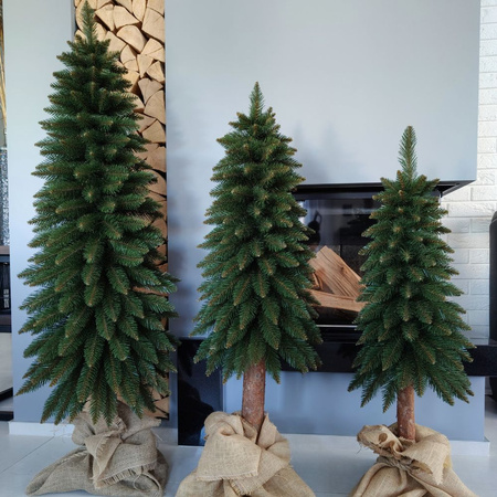 Choinka na pniu Świerk Górski 140 cm