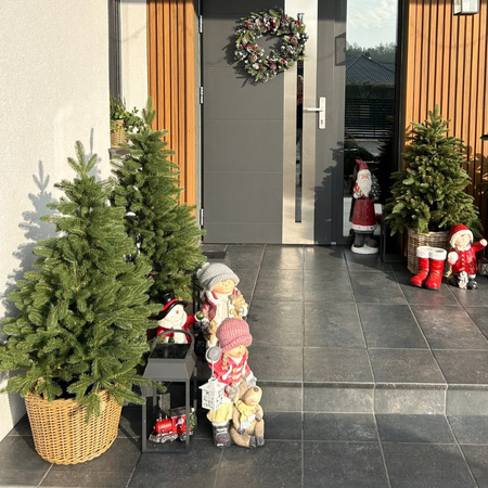 Choinka sztuczna w doniczce Świerk Norweski 110 cm 100% PE