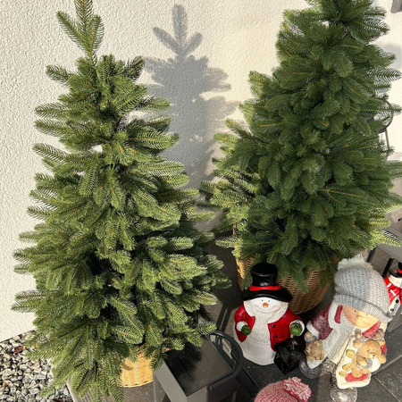 Choinka sztuczna w doniczce Świerk Norweski 110 cm 100% PE bardzo gęsta