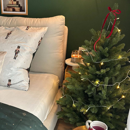 Choinka sztuczna w doniczce Świerk Norweski 110 cm 100% PE bardzo gęsta