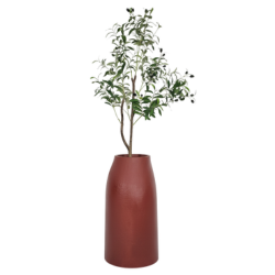 Donica wysoka Etna wys. 70x38 cm, ceglasta