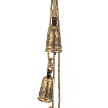 Ozdoba świąteczna Złote Dzwonki  87x10 cm