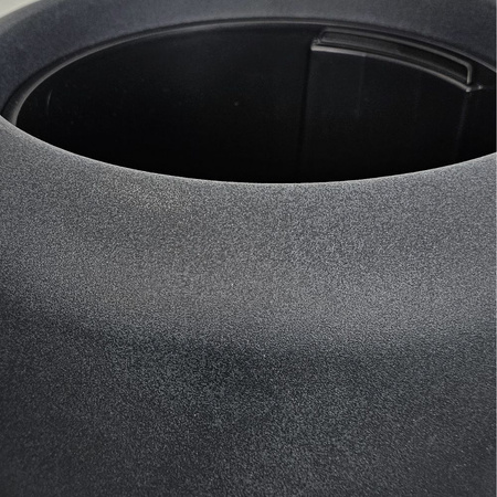 Duża doniczka Ambiente wys. 60x48cm z wkładem, ciemny grafit