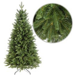 Choinka sztuczna ze stelażem Świerk Norweski 220 cm 100% PE