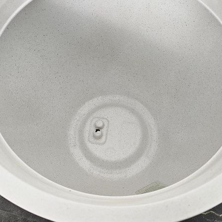 Donica do salonu Aria wys. 32x38 cm, kremowa