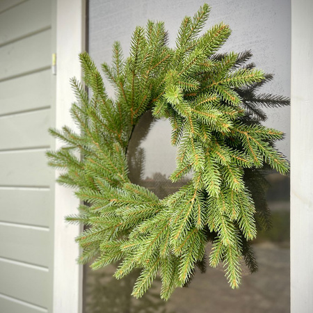 Wieniec świąteczny igły 100% PE 50 cm